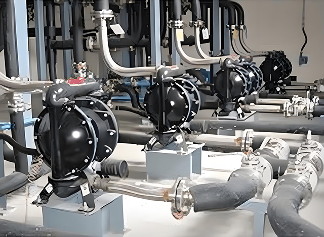 다이어프램 펌프의 RVE32 시리즈 솔루션